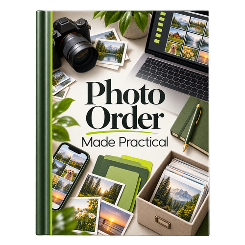 Photo Order Made Practical ebook cover